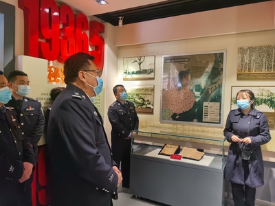 銘記光輝黨史 傳承紅色基因——陜西省未管所組織赴八路軍西安辦事處開展黨史學習教育